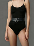 PU Leather Waist Belt Ring — Swuffy