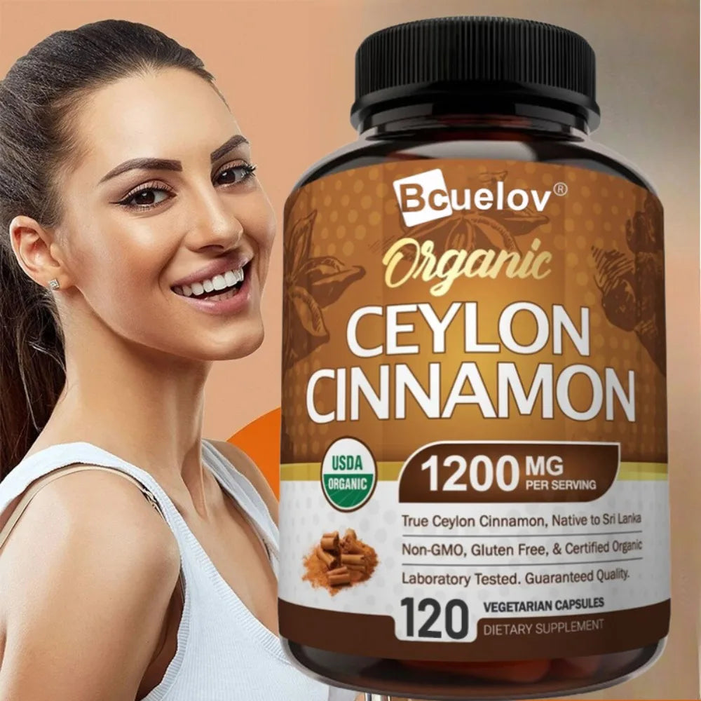 Ceylon Cinnamon Per Serving Capsules — Swuffy