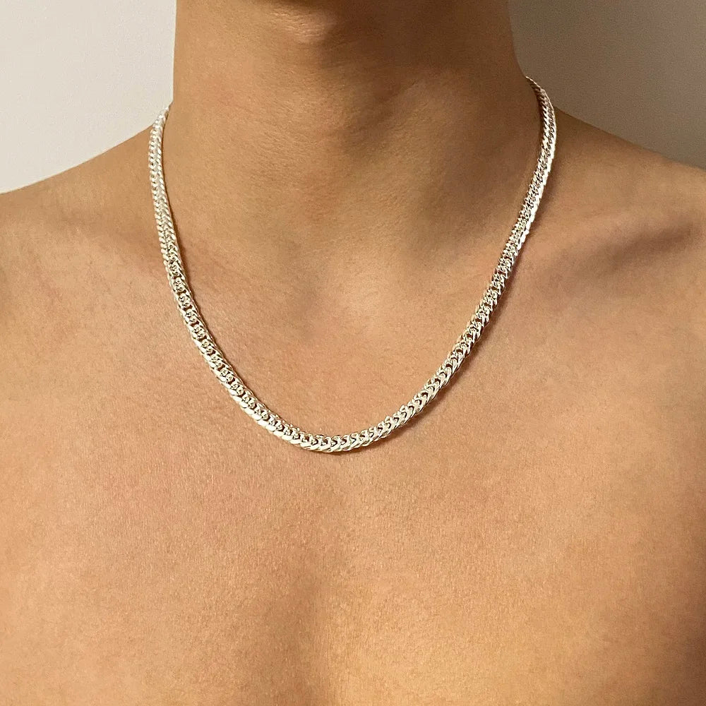 Fine Sterling Silver Chain Necklaces — Swuffy