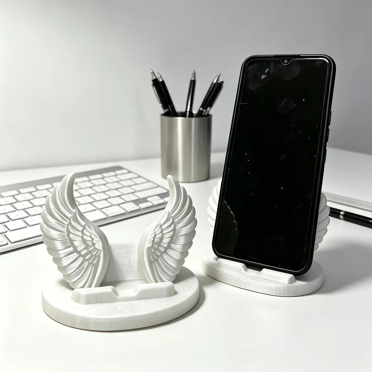Angel Wings Phone Stand Desktop — Swuffy