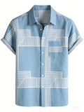 Spring Linen Short Sleeved Shirt — Swuffy