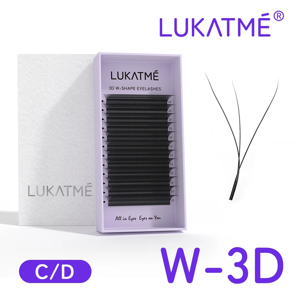 Lukatme Lashes Curl Premade Natural — Swuffy