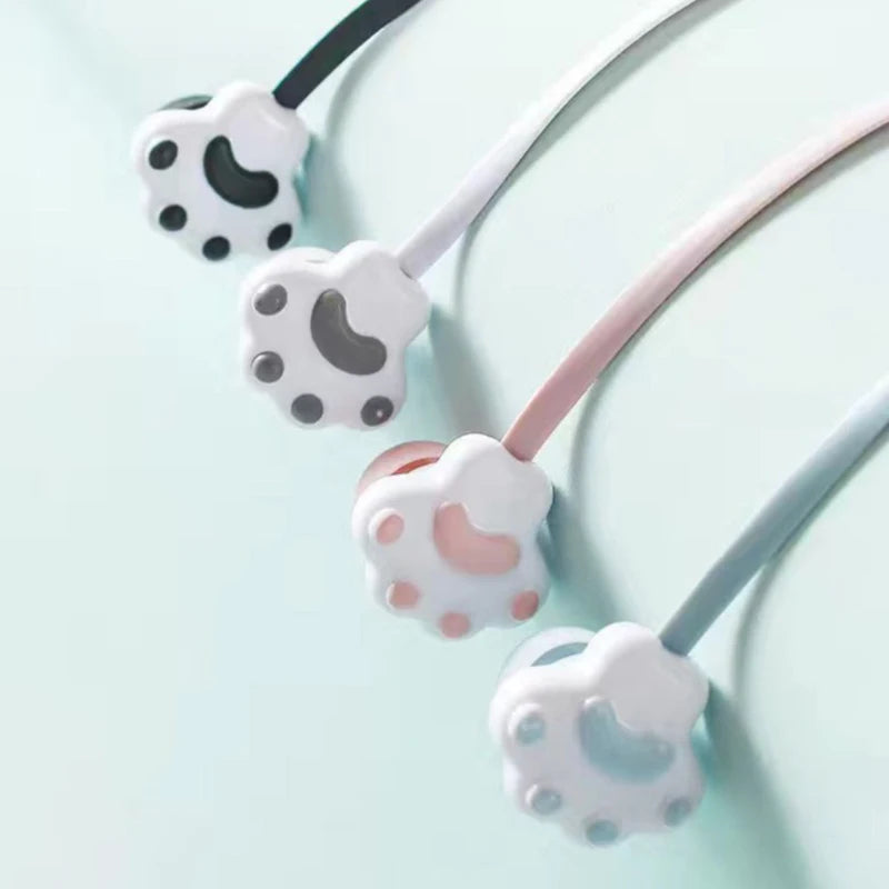 Kqm Wired Earphones Girls Cat — Swuffy