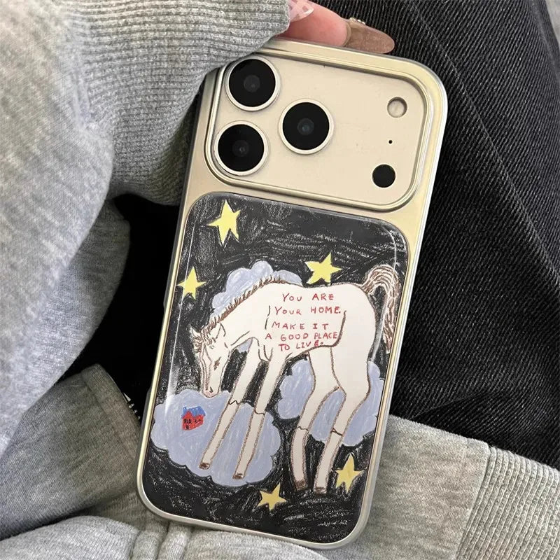 Graffiti Star Pony Phone Case — Swuffy
