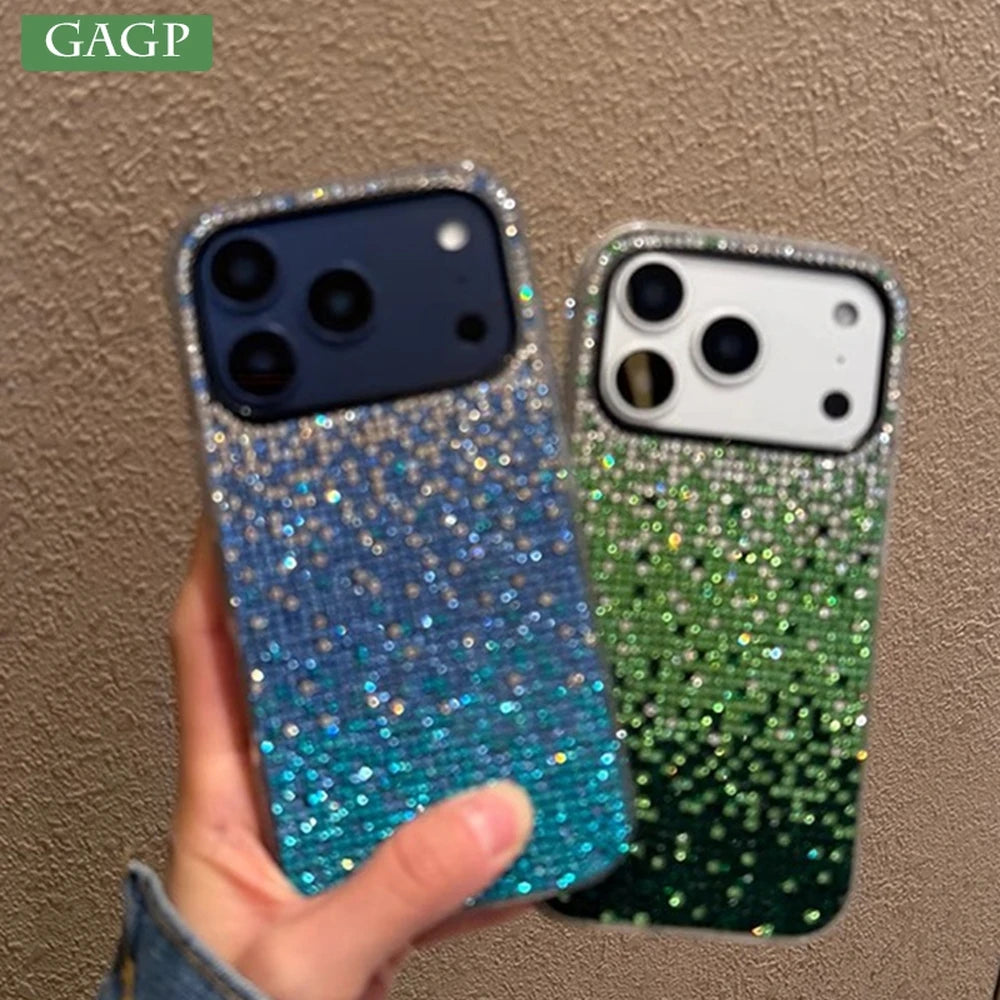 Bling Glitter Diamond Gradient Phone — Swuffy
