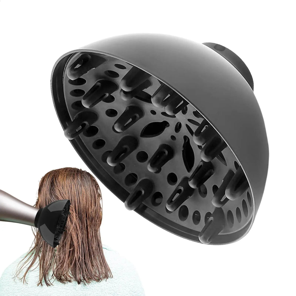 Hair Diffuser Blow Dryer Comb — Swuffy