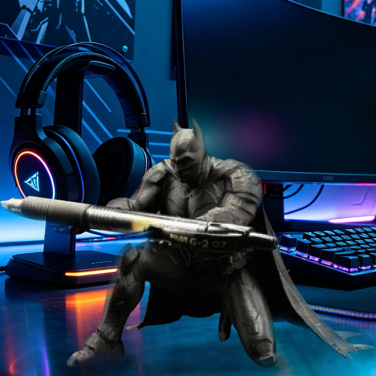 Printing Batman Pen Holder Personalized — Swuffy