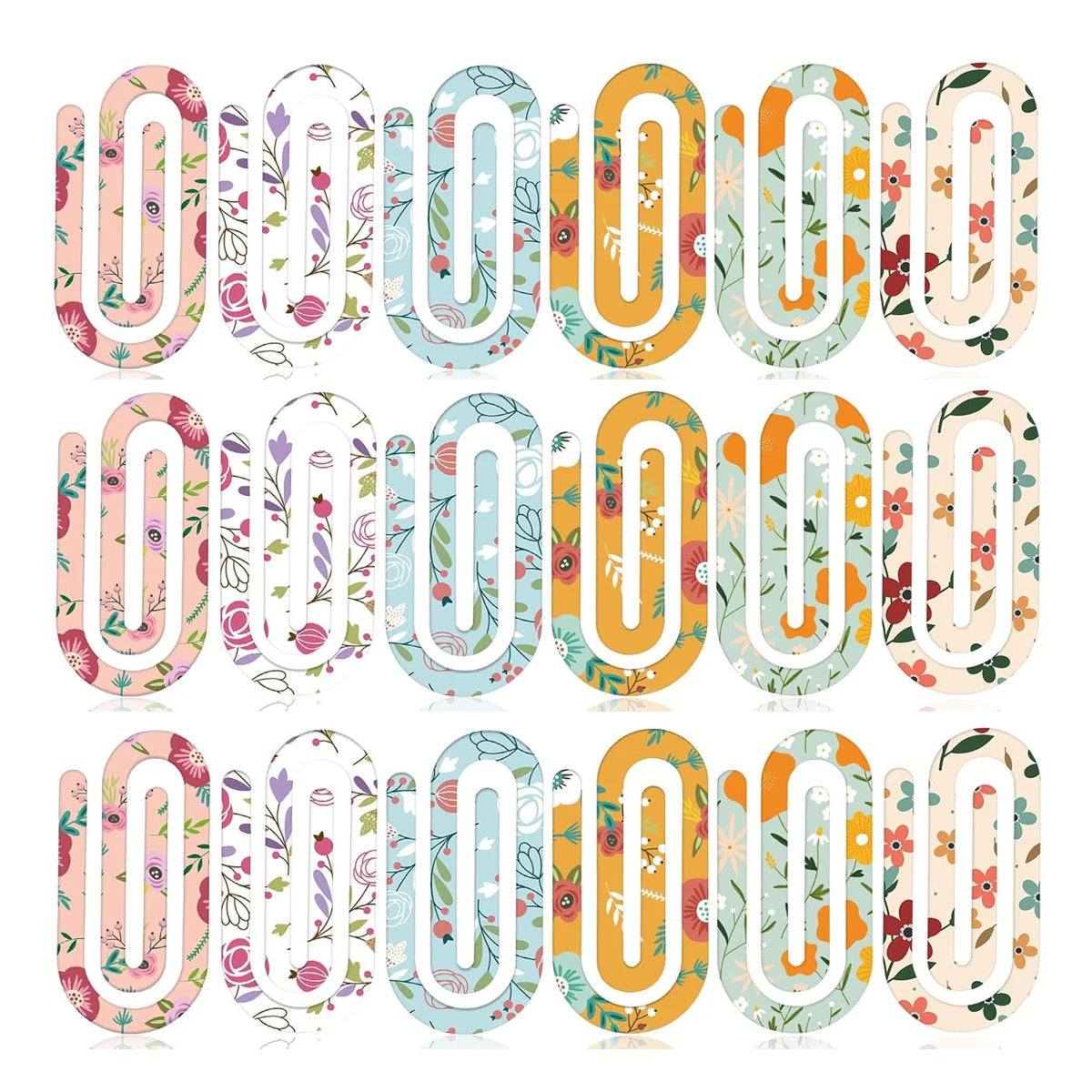 Jumbo Flower Acrylic Paper Clips — Swuffy