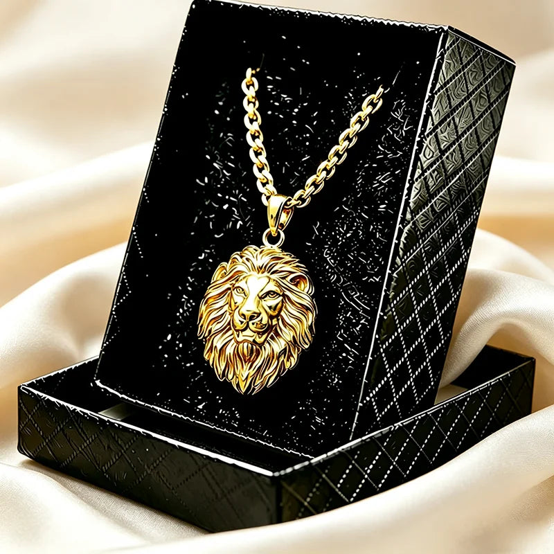 Hip Hop Lion Head Pendant — Swuffy