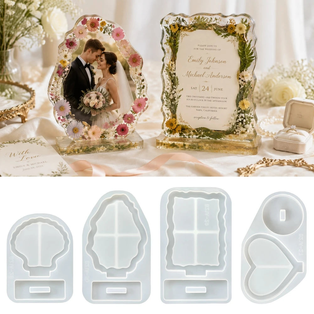 Love Heart Shell Photo Frame — Swuffy