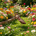 Wrought Iron Garden Statue Outdoor — Swuffy