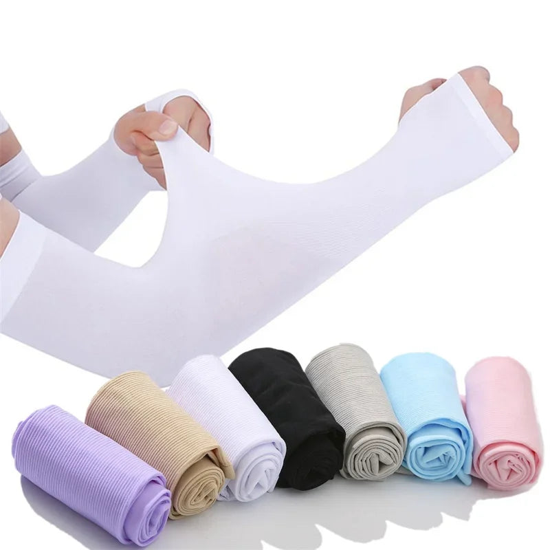 Summer Sunscreen Ice Sleeves Driving — Swuffy