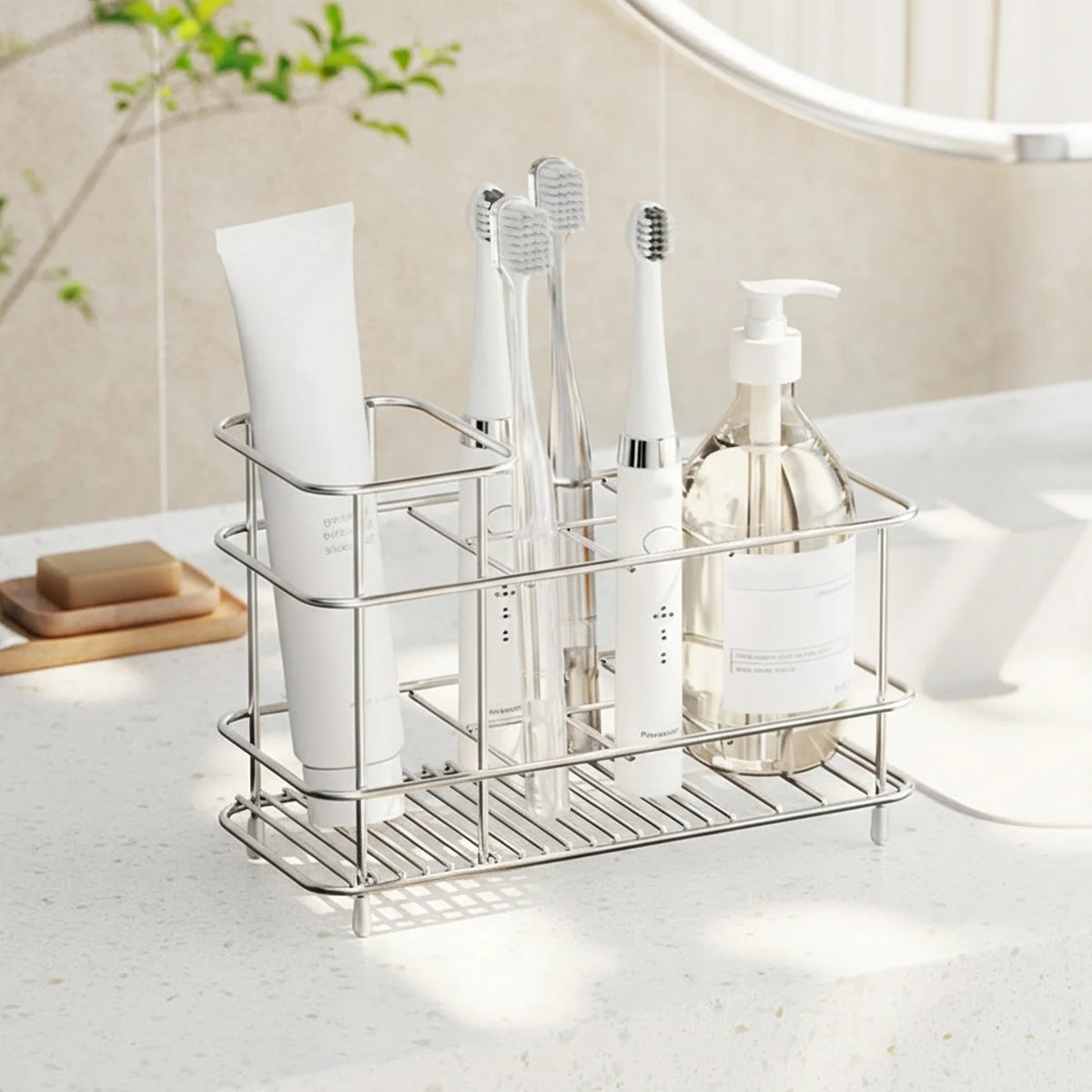 Stainless Steel Toothbrush Holder Rust — Swuffy