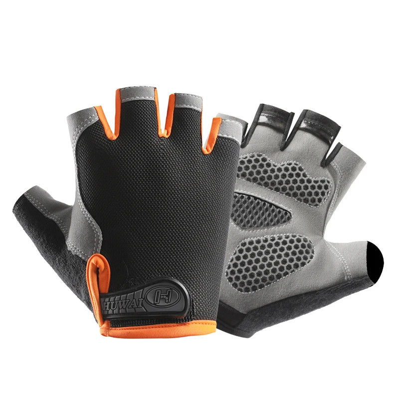 Model Half Finger Gloves Cycling — Swuffy