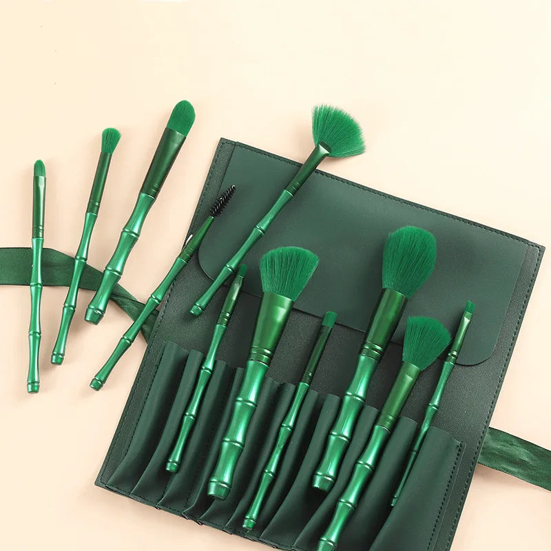 Bamboo Makeup Brushes Kit Soft — Swuffy
