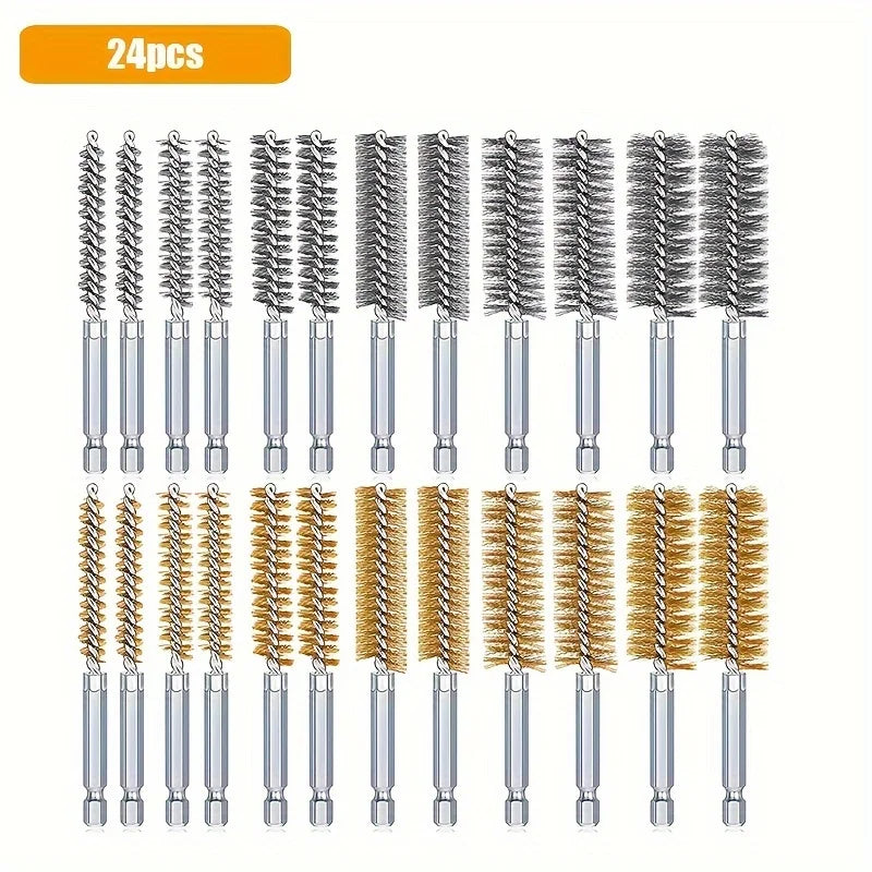 Drilling Brushes Stainless Steel Copper — Swuffy