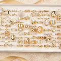 Vintage Golden Rings Mix Geometry — Swuffy
