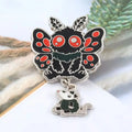 Funny Chibi Mothman Enamel Pins — Swuffy