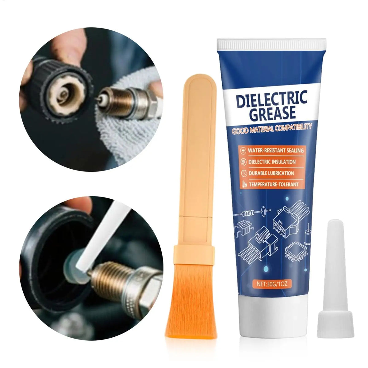 Dielectric Silicone Grease Brush Car — Swuffy