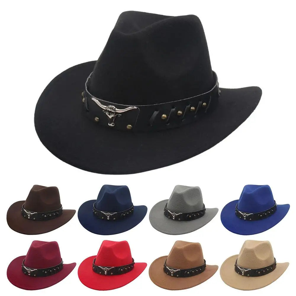Trendy Studded Bullhead Western Cowboy — Swuffy
