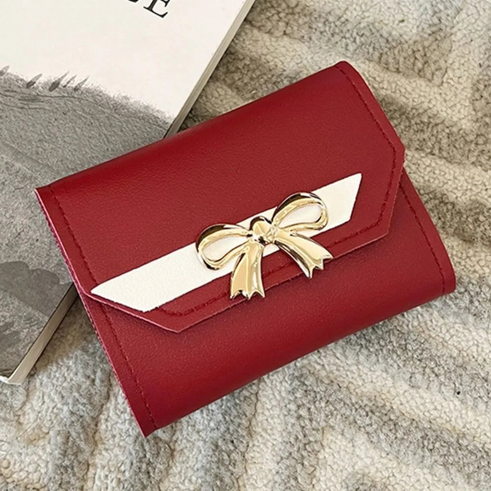 PU Leather Wallet Foldable Small — Swuffy