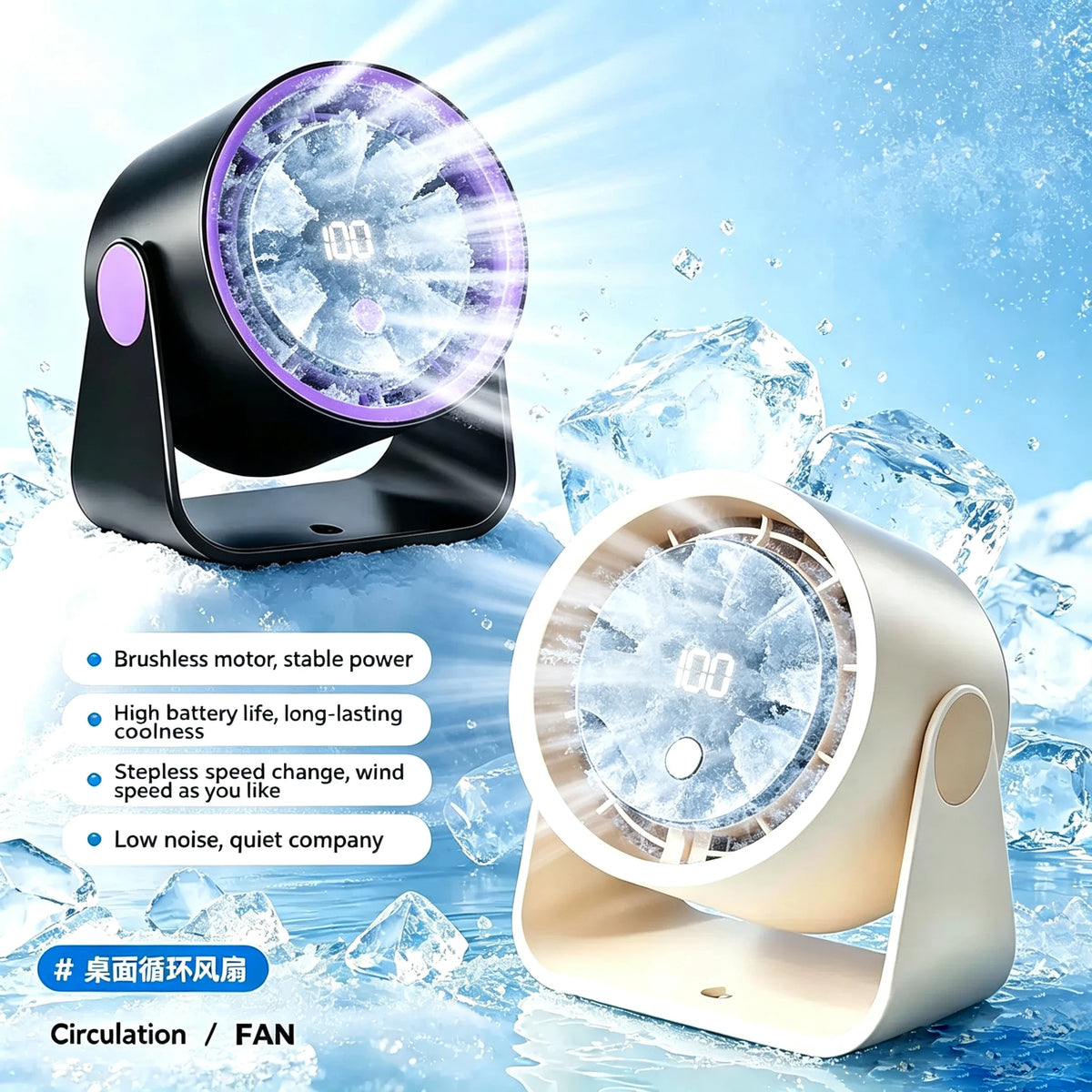 USB Household Fan Camping Speeds — Swuffy