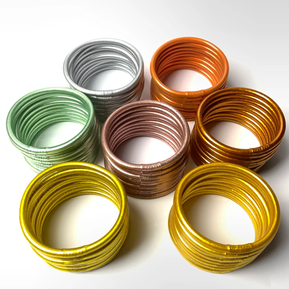 Metallic Textured Bracelet — Swuffy