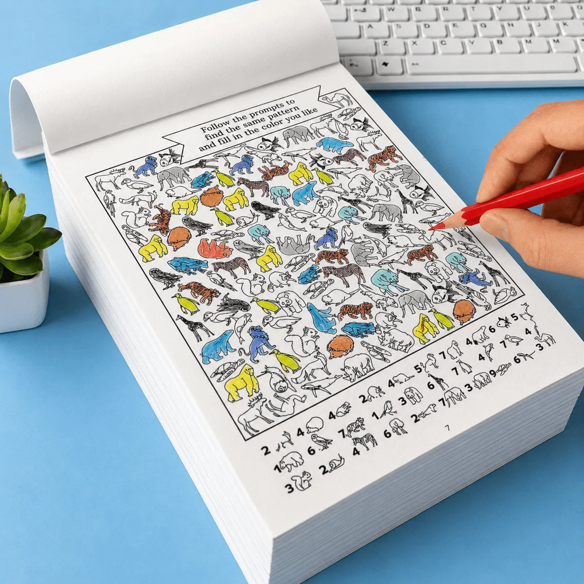 Find Activity Book Pages Animal — Swuffy