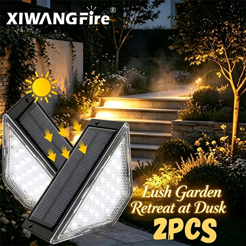 Solar LED Triangle Step Light — Swuffy