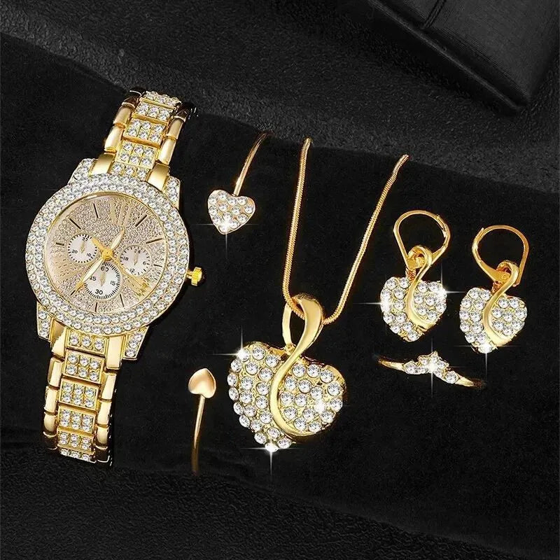 Rhinestone Watches Jewelry Roma Dial — Swuffy