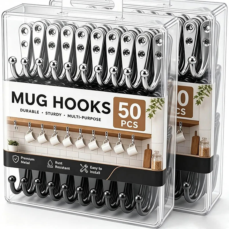 Alloy Hooks Screws Wall Mounted — Swuffy