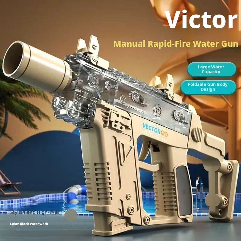 Water Gun Manual Submachine Water — Swuffy