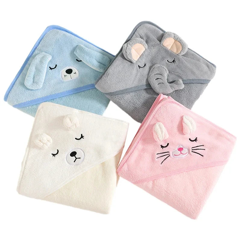 Baby Bath Towel Cap Animal — Swuffy