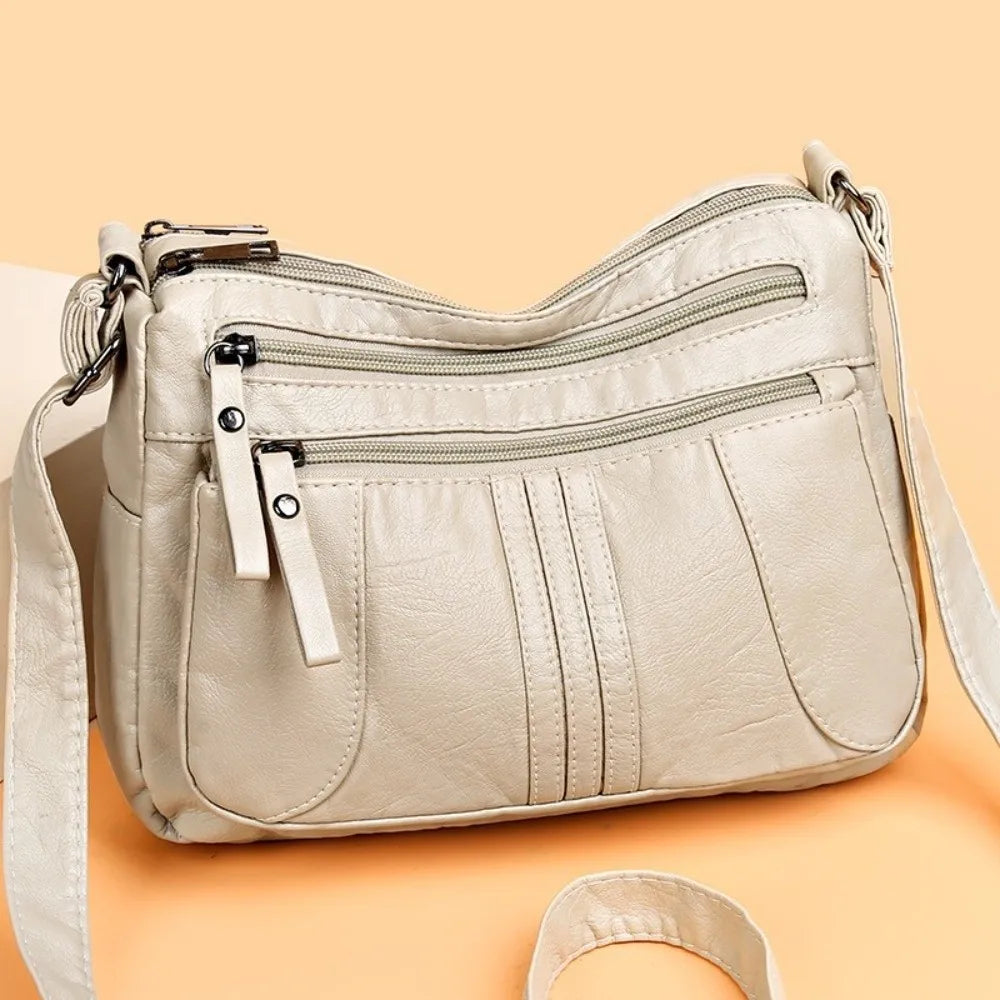 Retro Solid Shoulder Bag Pocket — Swuffy