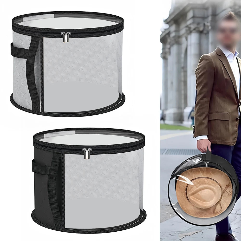 Storage Box Zippered Lid Hat — Swuffy
