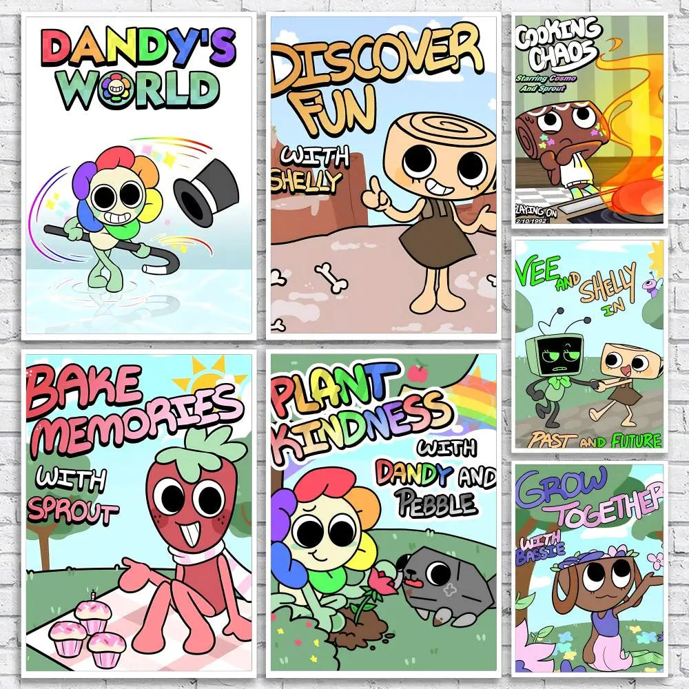 Casual Game Dandys World Poster — Swuffy