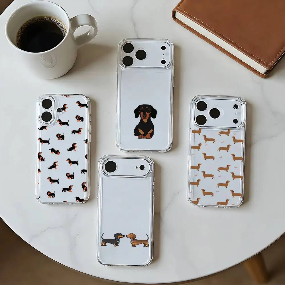 Dachshund Silhouette Dog Magnetic Silicone — Swuffy
