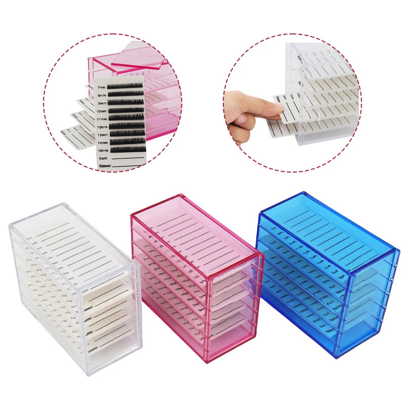 Layers Acrylic False Eyelash Organizer — Swuffy