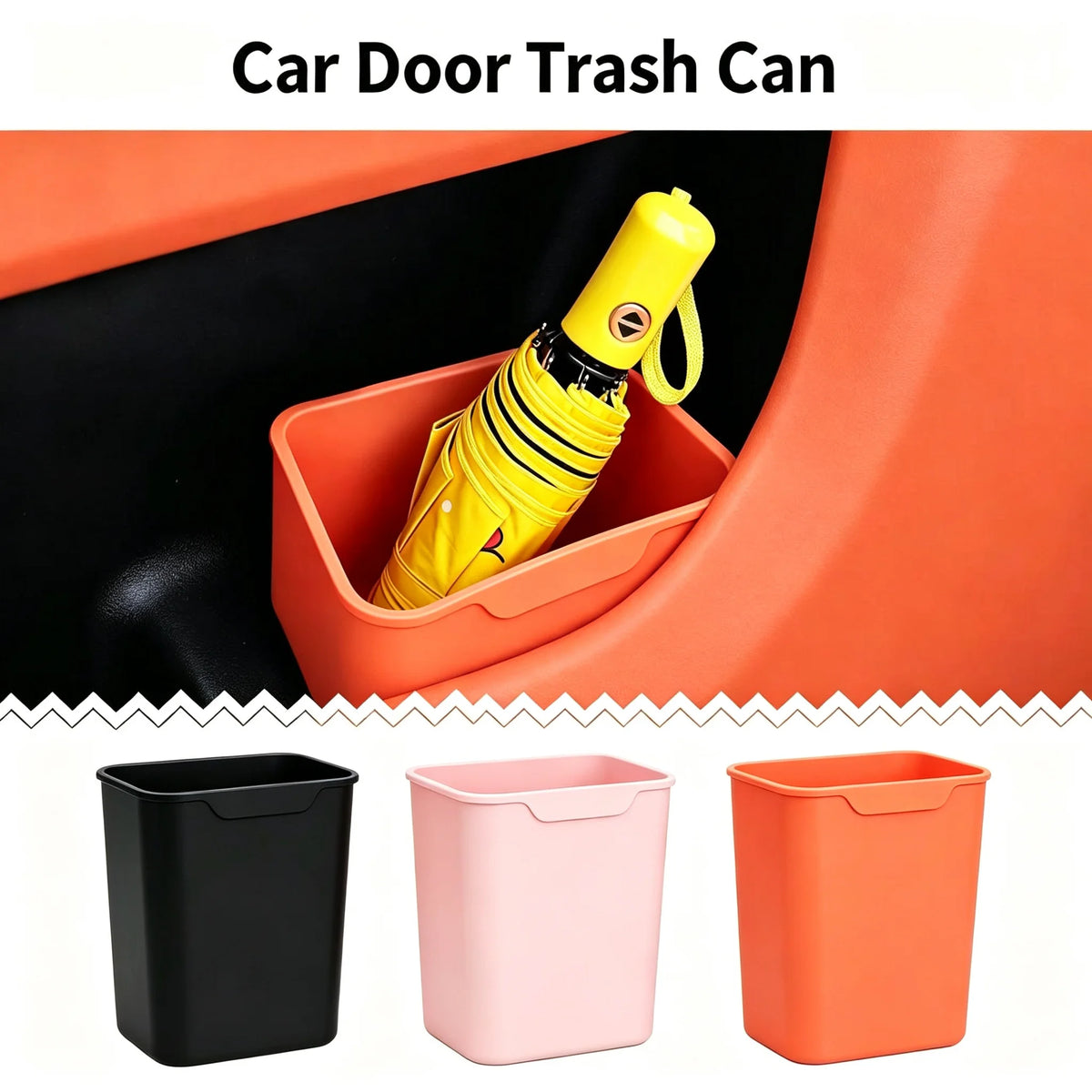 Car Door Trash Can Auto — Swuffy