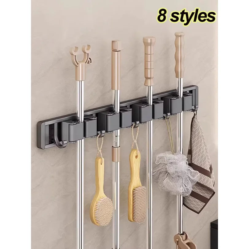 Mop Broom Organizer Mop Holder — Swuffy
