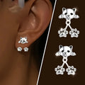 Cat Paw Hanging Earrings Unique — Swuffy