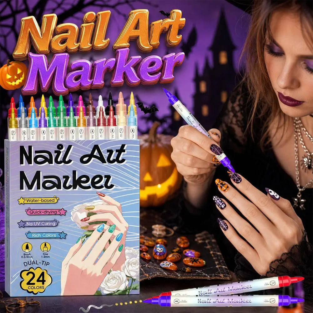 Colors Dual Tip Nail Art — Swuffy