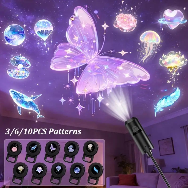 USB LED Pattern Projector — Swuffy