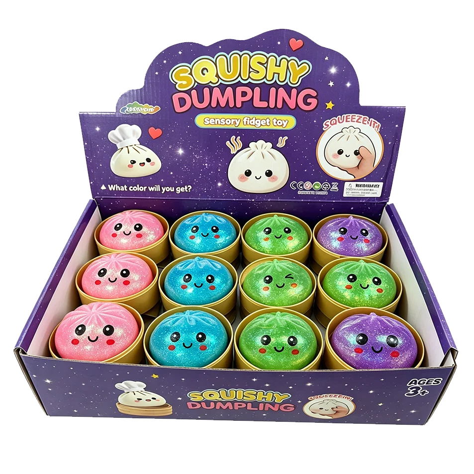 Glitter Dumpling Squishy Stress Toy — Swuffy