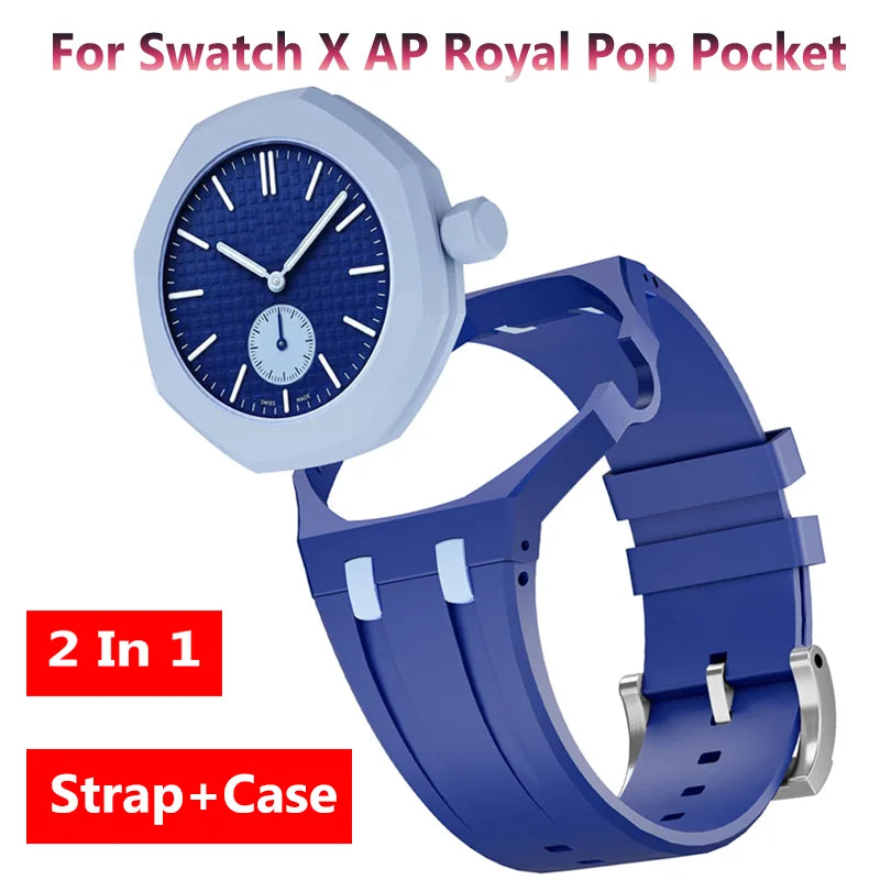 Silicone Strap Case Swatch Ap — Swuffy