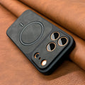 Artificial Leather Matte Magnetic Phone — Swuffy