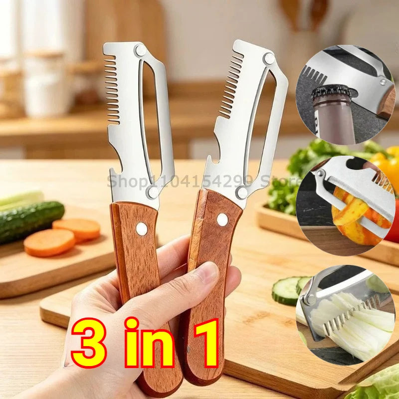 Paring Knife Ergonomic Wood Handle — Swuffy