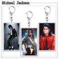 Michael Jackson Acrylic Keychain Bag — Swuffy