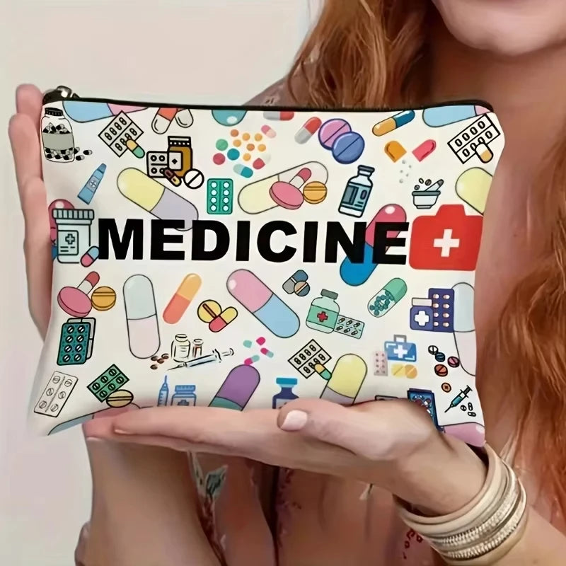 Travel Medicine Pill Cosmetic Bag — Swuffy
