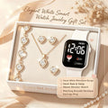 Electronic Watch Necklace Earrings Ring — Swuffy